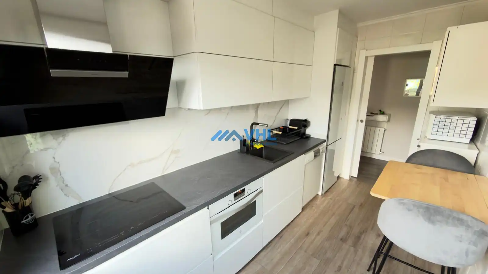 Cocina de Piso de alquiler en Castro-Urdiales con Calefacción, Terraza y Amueblado