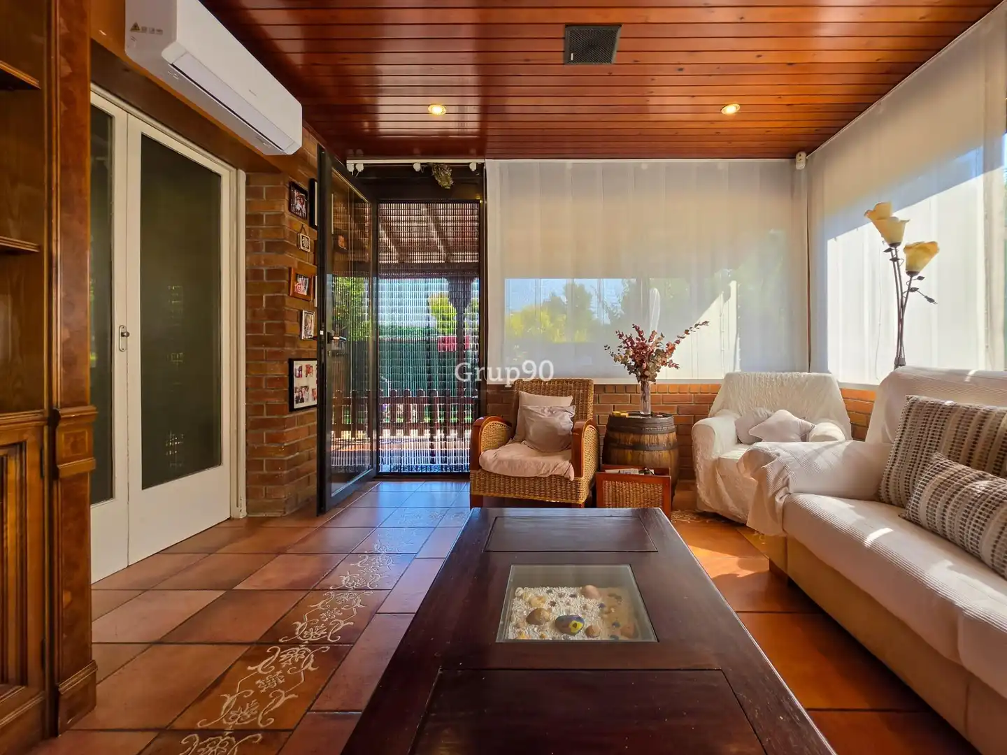 Sala de estar de Casa o chalet en venta en Lleida con Aire acondicionado, Calefacción y Jardín privado