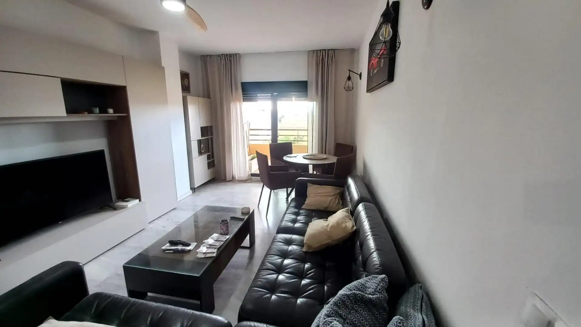 Sala d'estar de Àtic de lloguer en Mijas amb Terrassa, Traster i Moblat