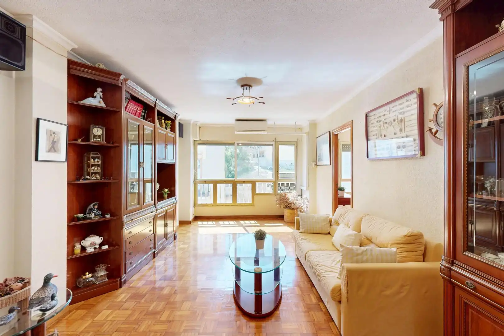 Sala de estar de Piso en venta en Cartagena con Aire acondicionado, Parquet y Amueblado