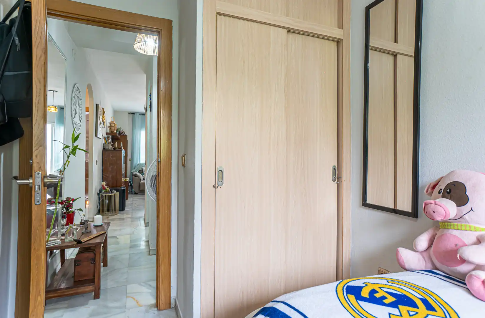 Schlafzimmer von Wohnung zum Verkauf in Rincón de la Victoria mit Terrasse, Abstellraum und Gemeinschaftspool