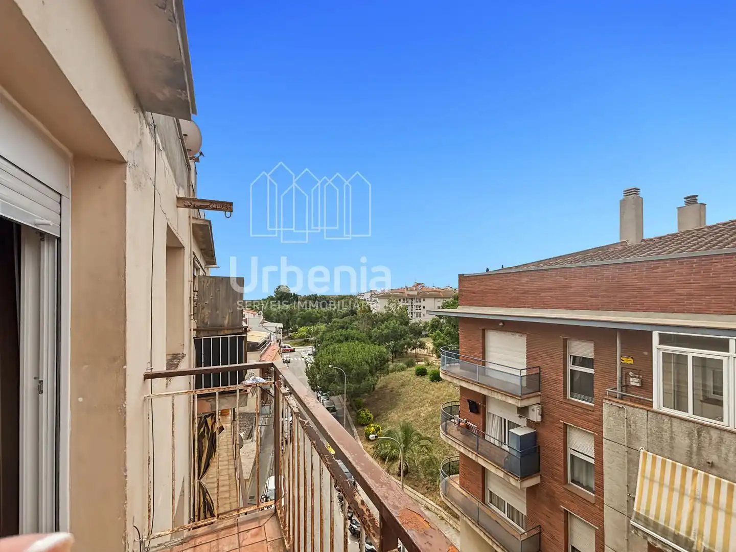Vista exterior de Pis en venda en Blanes amb Aire condicionat i Terrassa