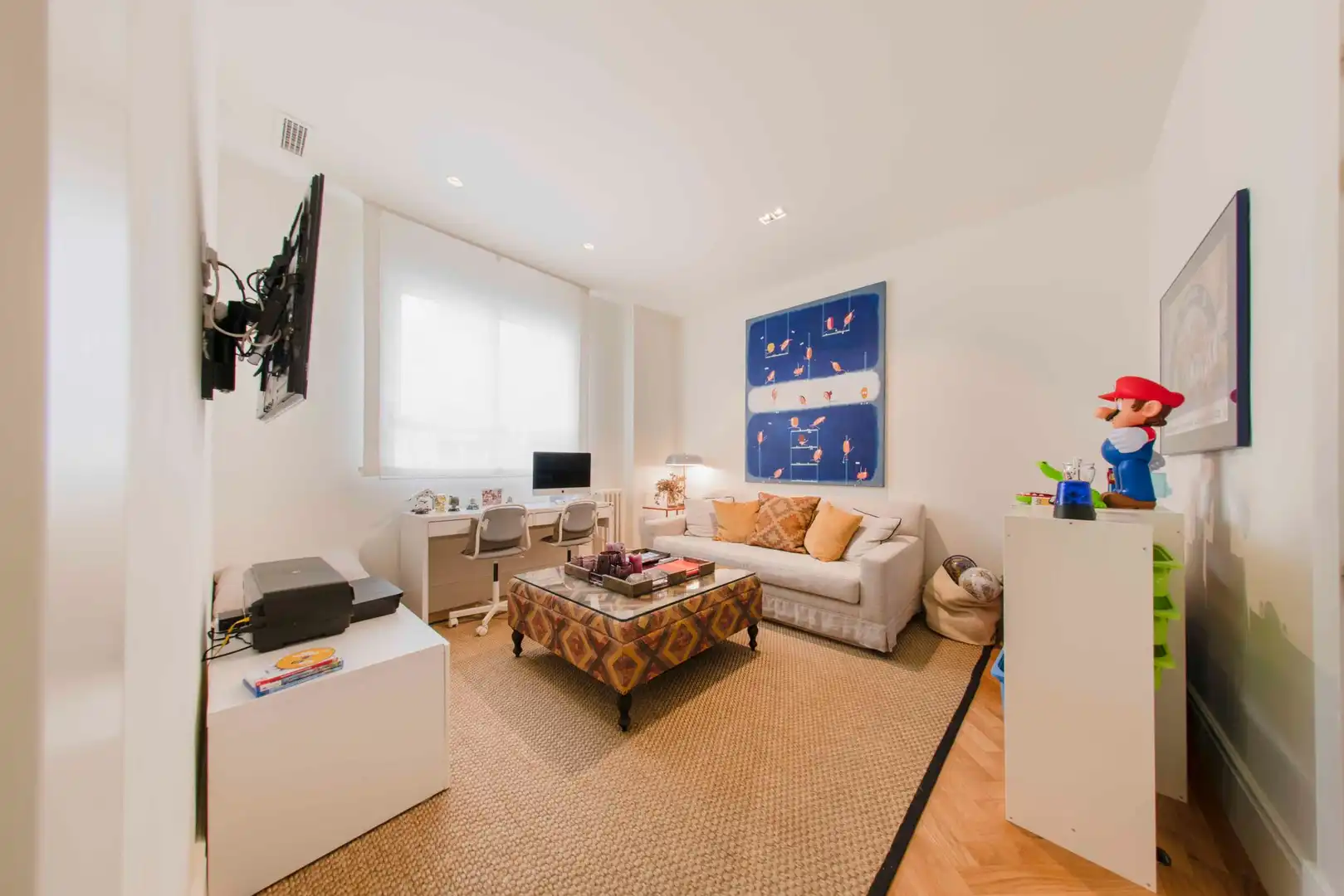Sala de estar de Piso en venta en Madrid con Aire acondicionado, Calefacción y Parquet