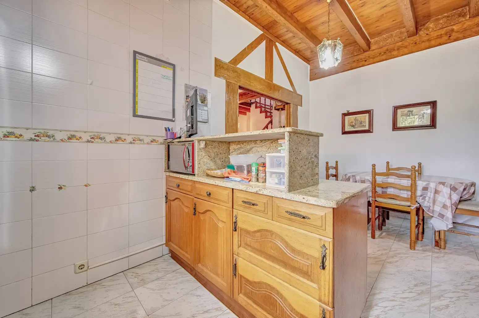 Küche von Haus oder Chalet zum Verkauf in Aranguren mit Klimaanlage, Heizung und Privatgarten