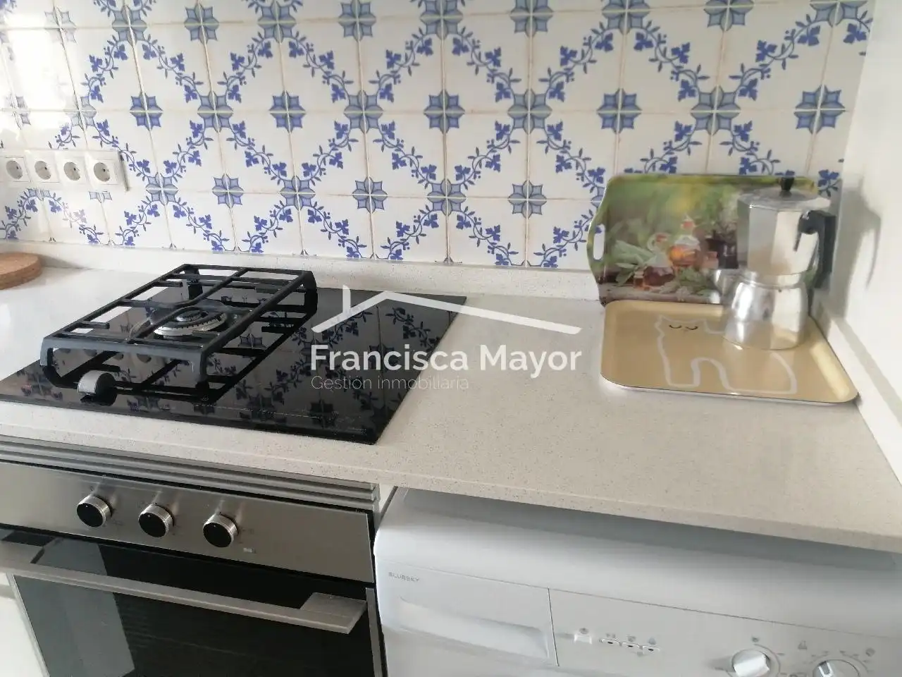 Cocina de Piso de alquiler en Valencia con Trastero, Amueblado y Balcón