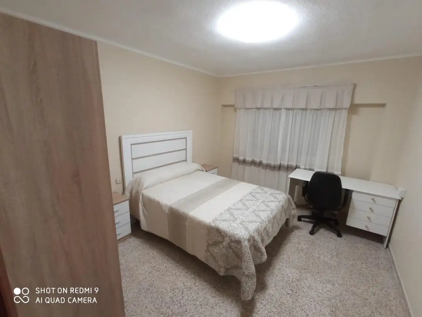 Bedroom of Flat for rent in Valencia  with Air Conditioner, Furnished and Oven