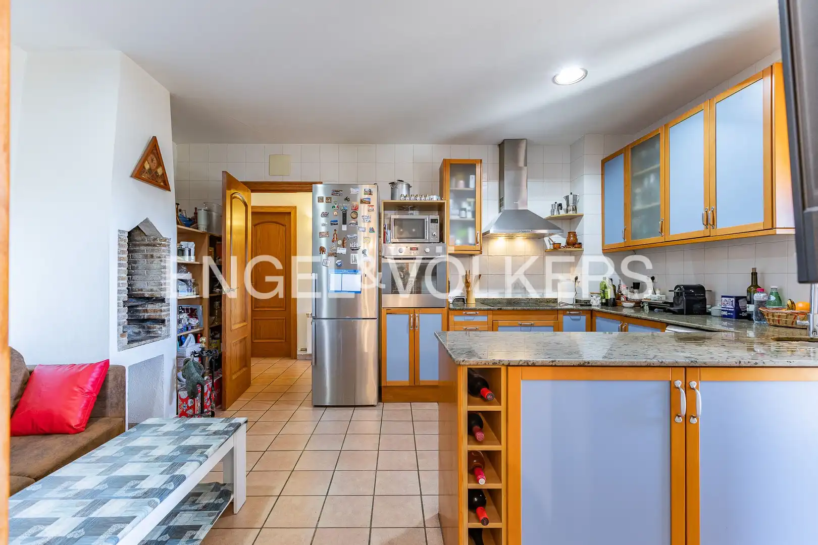Cocina de Casa o chalet en venta en Caldes de Montbui con Calefacción, Jardín privado y Terraza