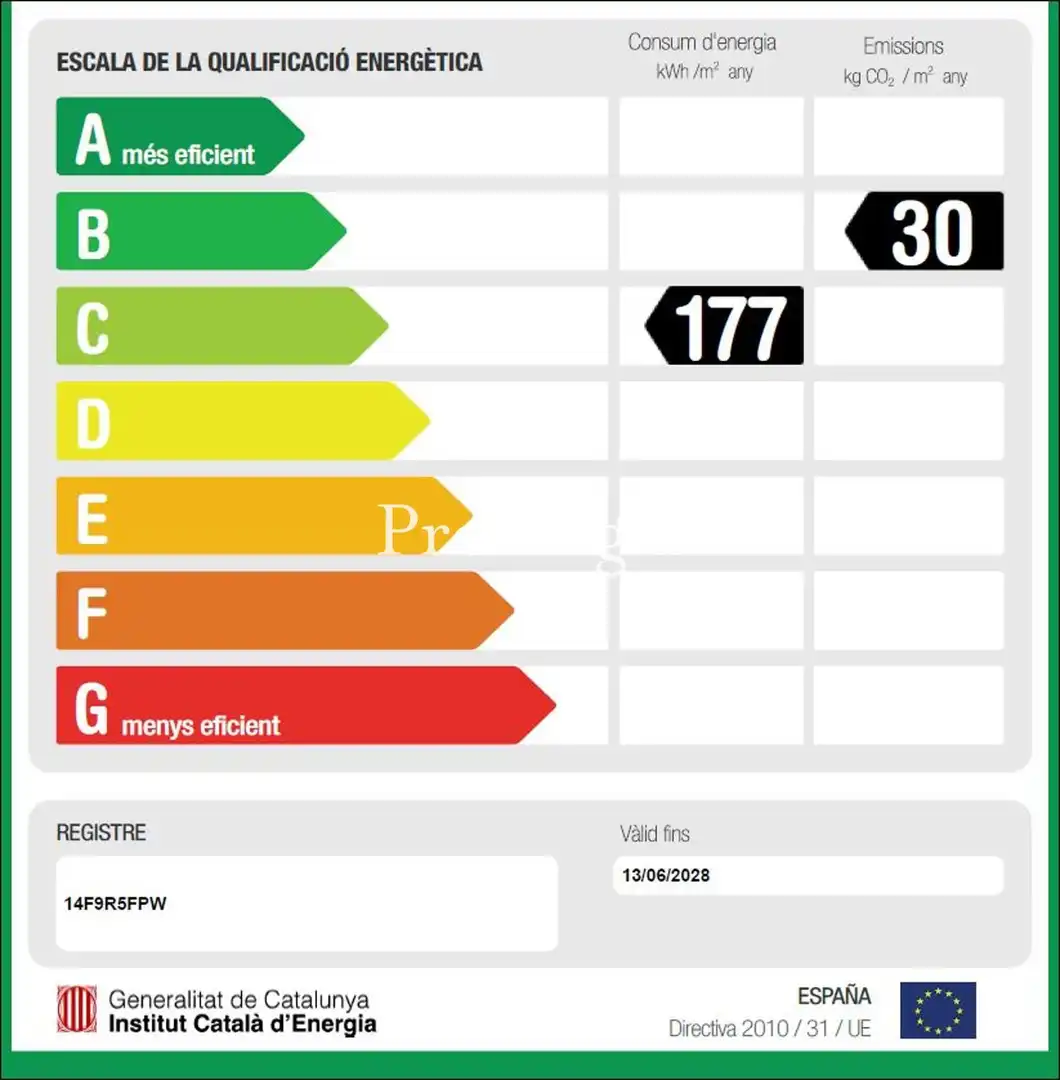 Außenansicht von Büro zur Miete in Barcelona mit Klimaanlage, Heizung und Terrasse