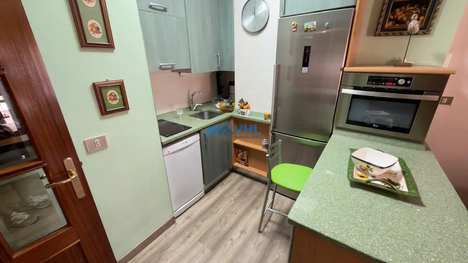 Küche von Wohnung zur Miete in Castro-Urdiales mit Heizung, Terrasse und Möbliert