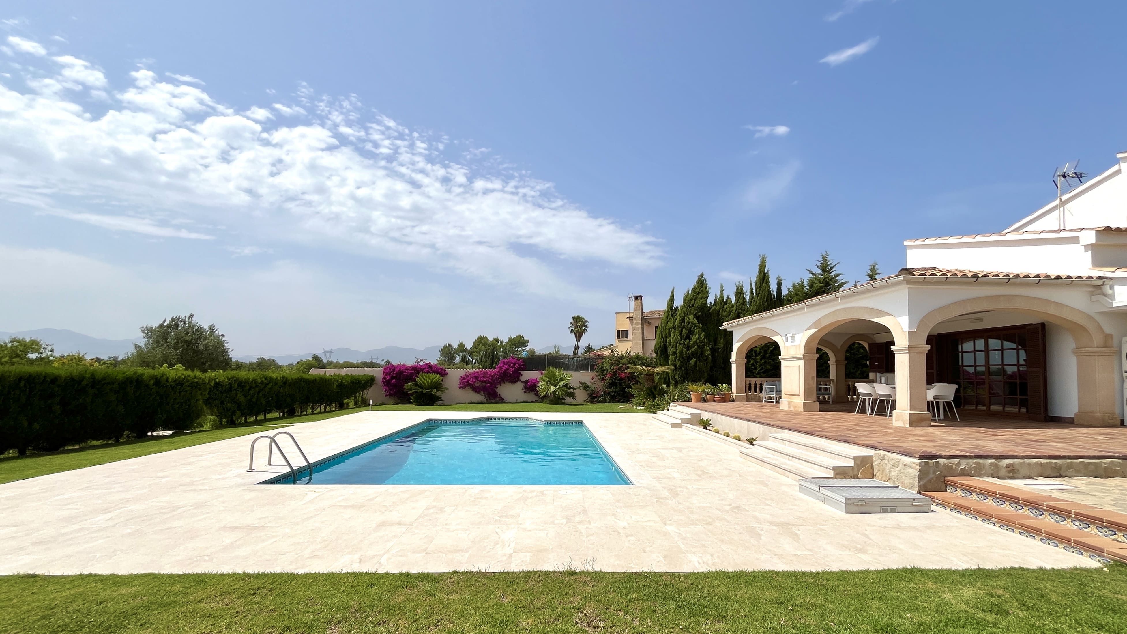Swimming pool of Single-family semi-detached for sale in Marratxí  with Air Conditioner and Swimming Pool