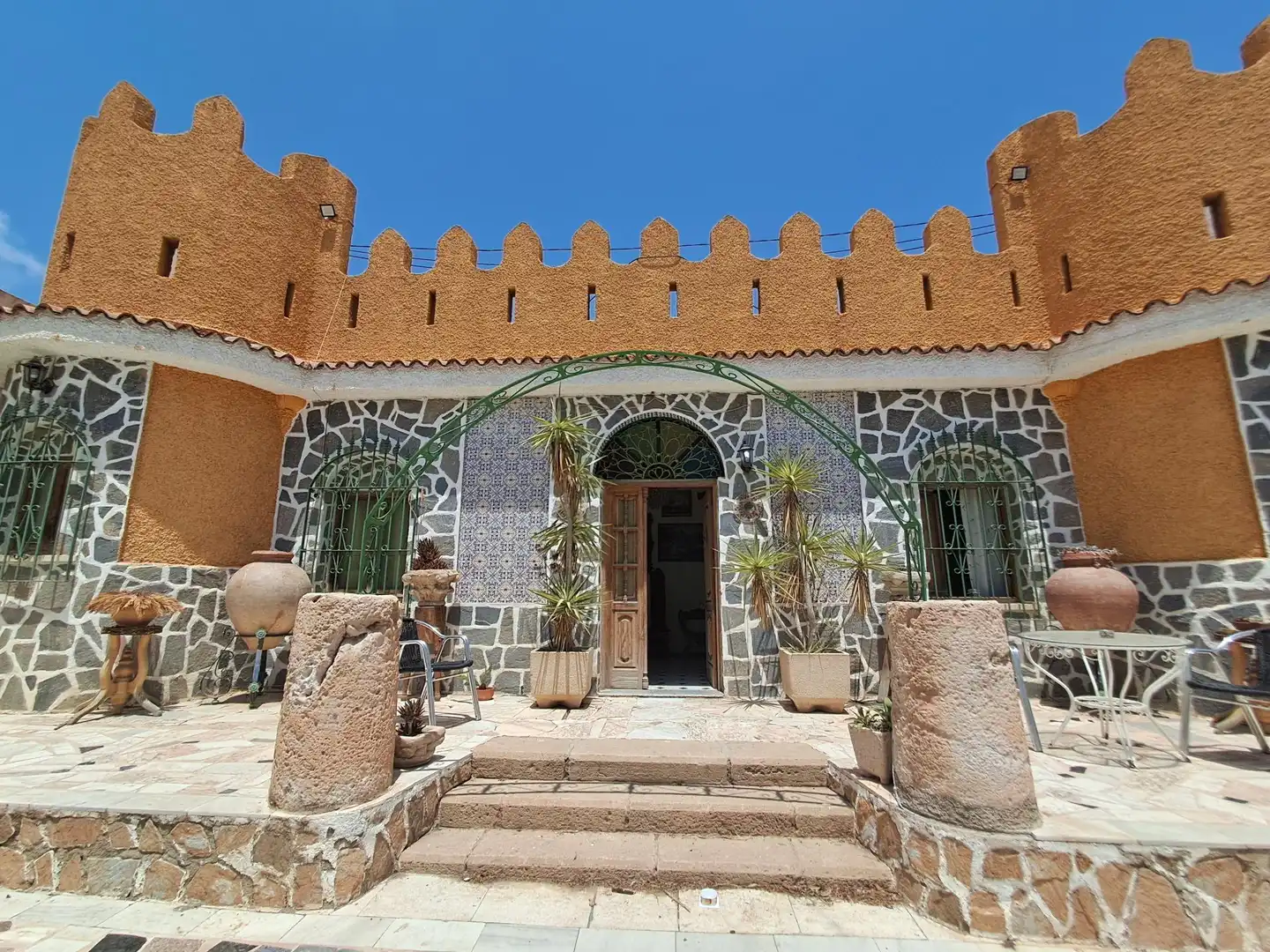 Außenansicht von Country house zum Verkauf in Águilas mit Klimaanlage, Heizung und Privatgarten