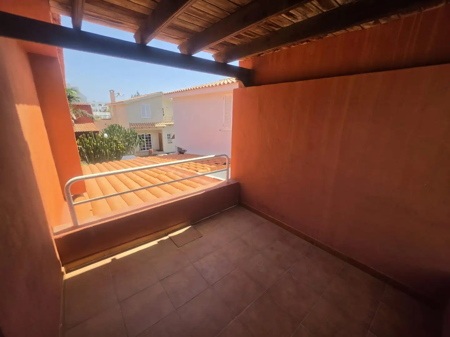 Terrassa de Casa o xalet en venda en La Oliva amb Jardí privat