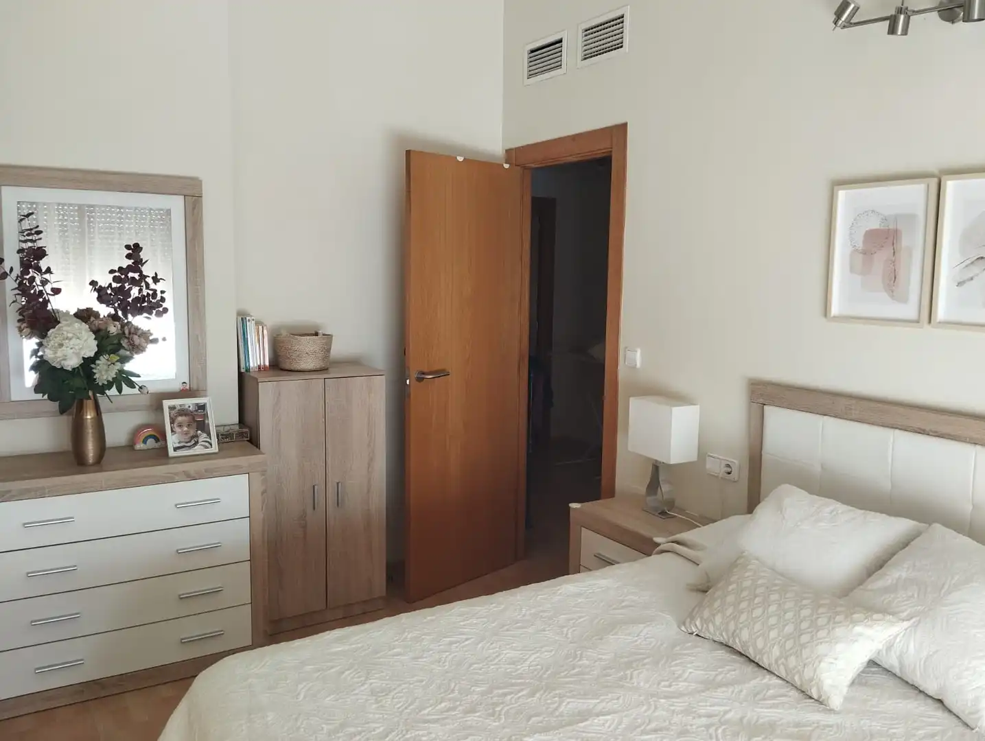 Bedroom of Attic for sale in Murcia  with Air Conditioner, Heating and Terrace