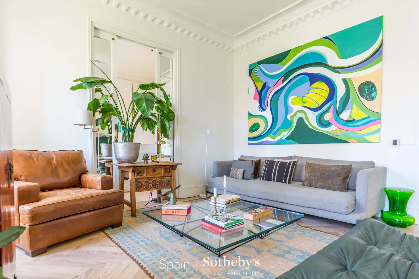 Sala de estar de Apartamento en venta en Madrid con Aire acondicionado y Calefacción
