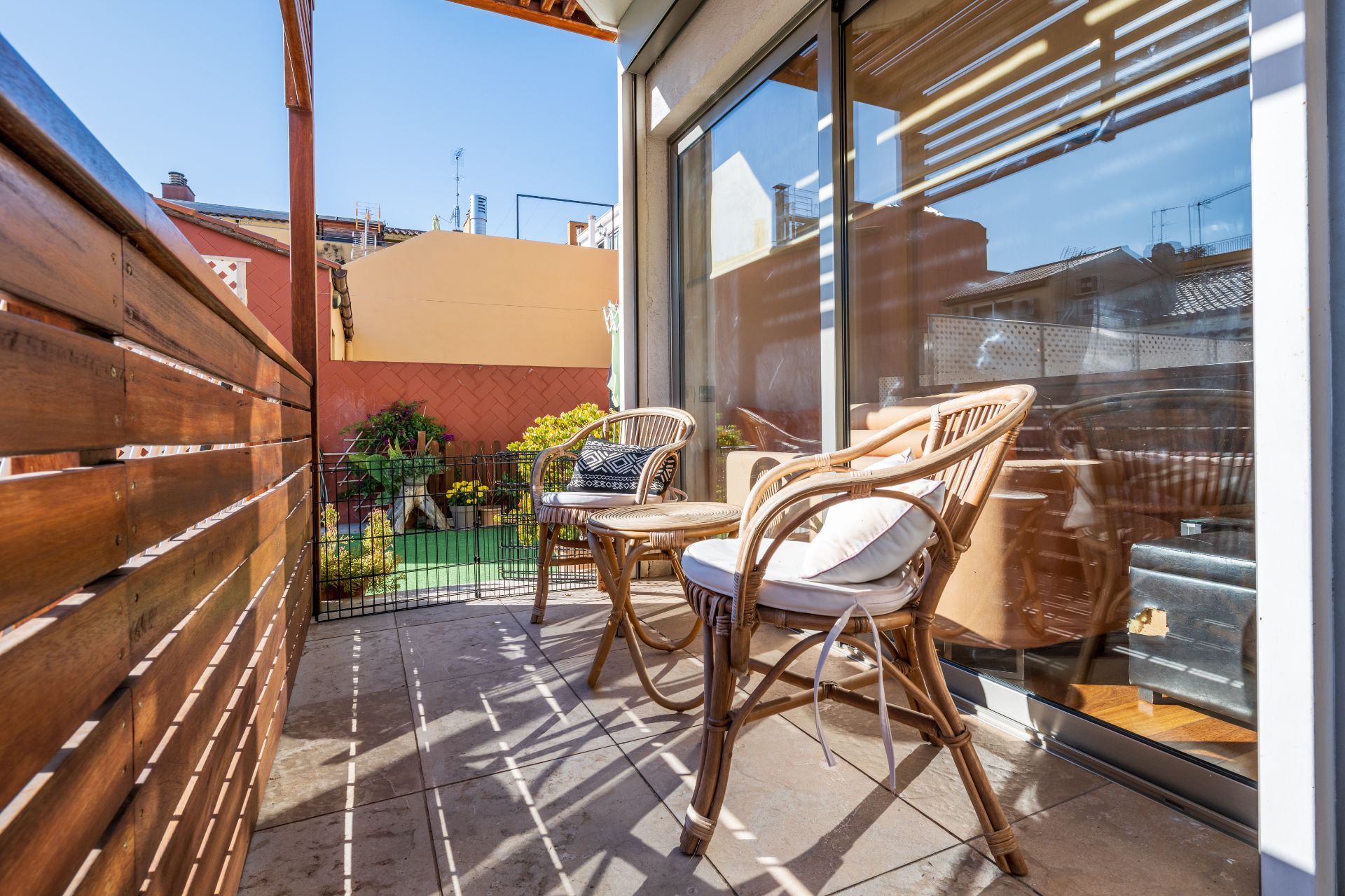 Terrace of Flat for sale in Sant Feliu de Llobregat  with Heating, Terrace and Storage room