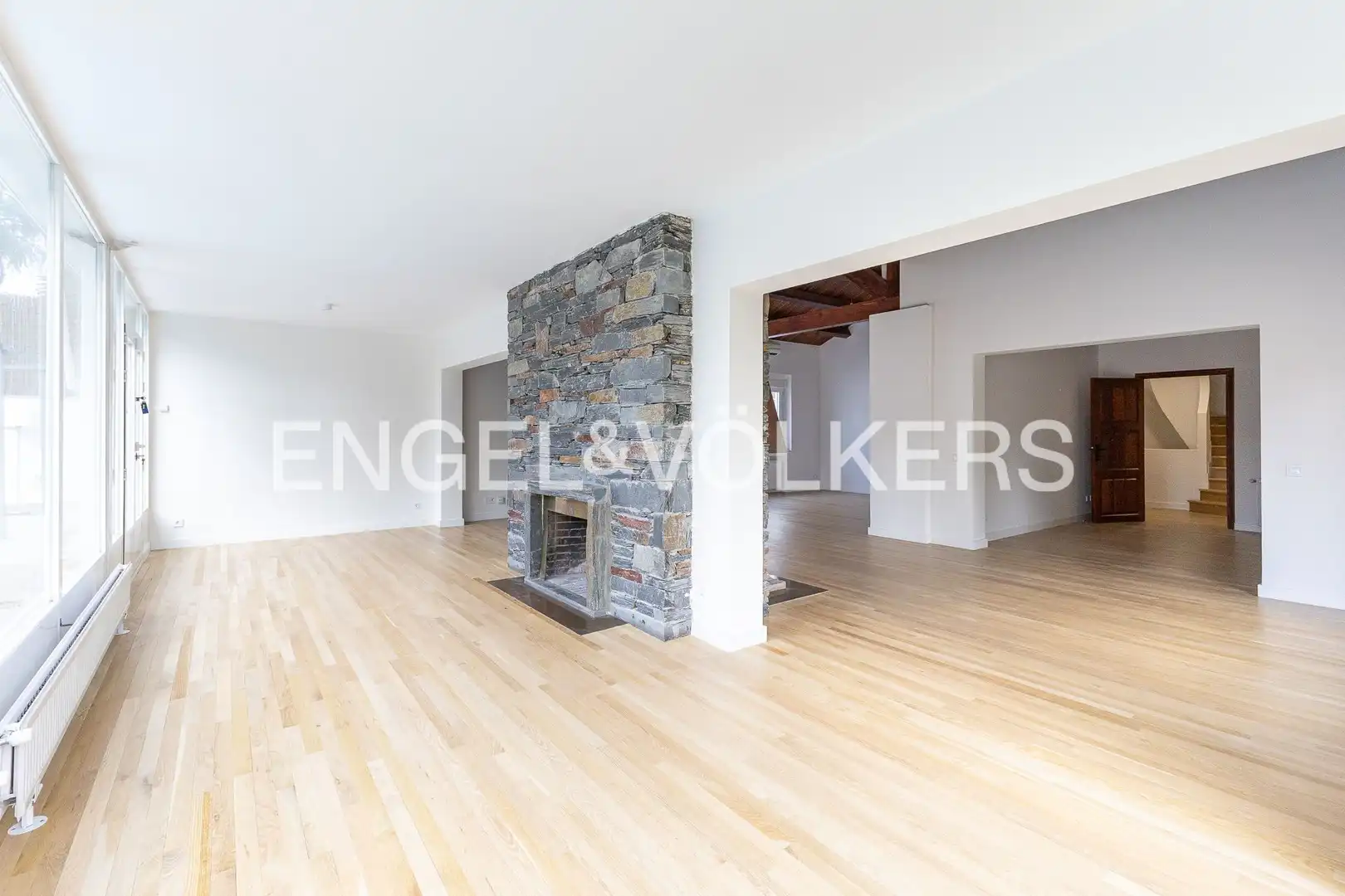 Living room of Houses for rent in Madrid  with Air Conditioner, Heating and Private garden