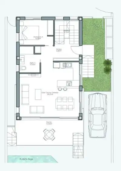 Villa mit Pool zum Verkauf in La Mata, imagen 12