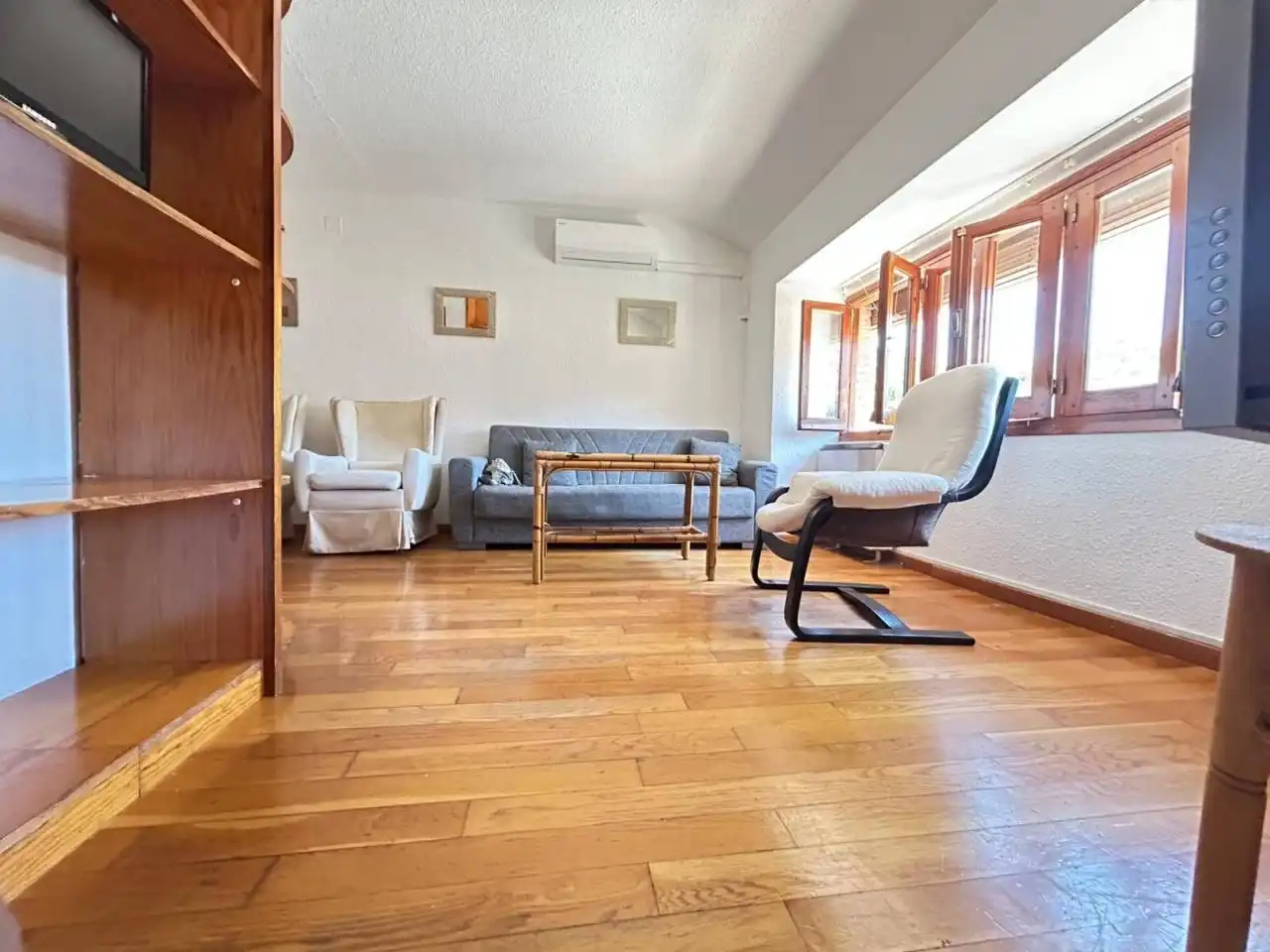 Sala de estar de Piso de alquiler en Toledo con Aire acondicionado, Parquet y Amueblado