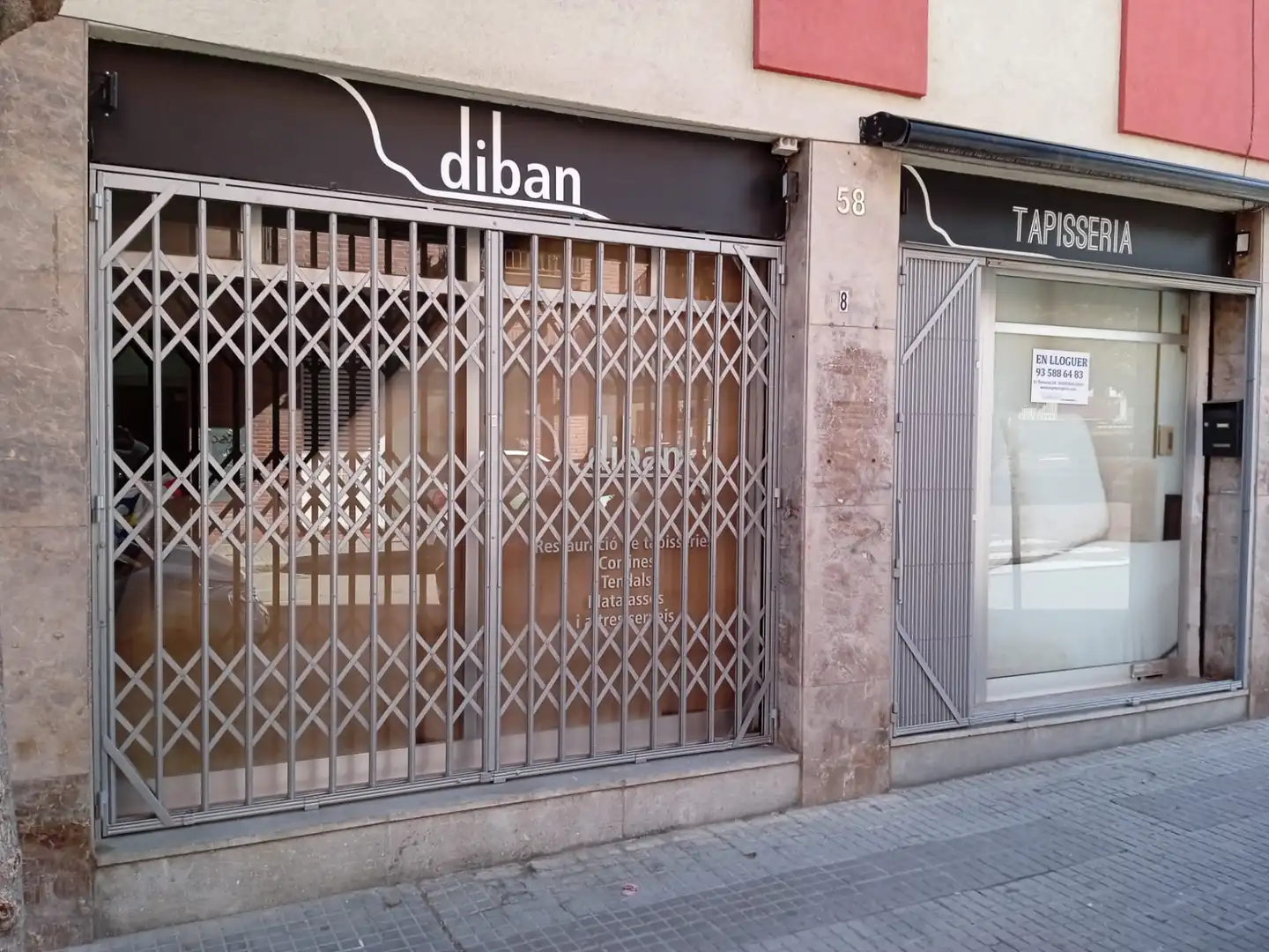 Außenansicht von Geschaftsraum zur Miete in Sant Cugat del Vallès mit Parkett