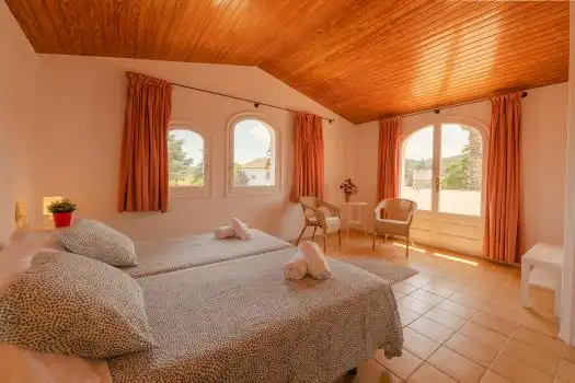Dormitori de Finca rústica en venda en Riudarenes amb Aire condicionat, Calefacció i Jardí privat