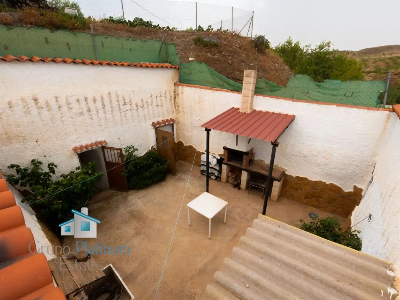 Terraza de Casa o chalet en venta en Huéneja con Jardín privado, Trastero y Piscina