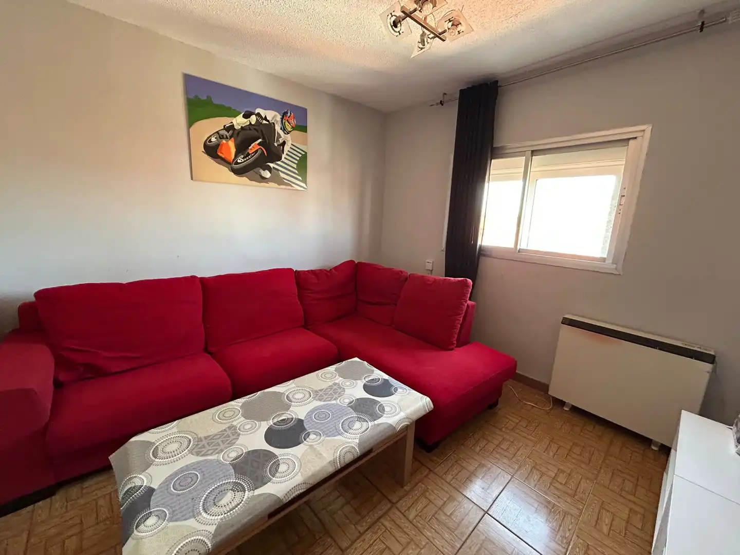 Sala d'estar de Pis en venda en Mejorada del Campo amb Aire condicionat