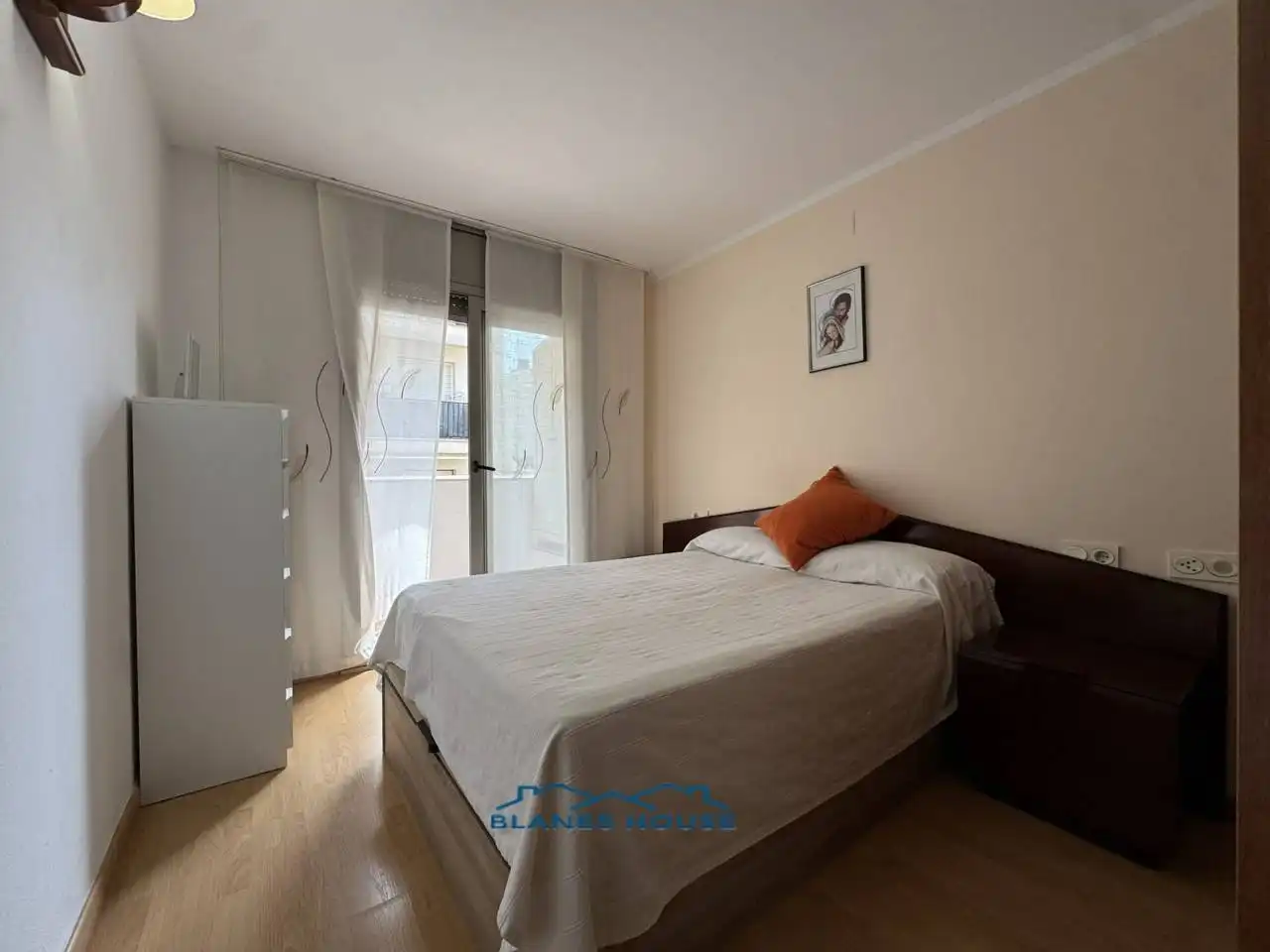 Bedroom of Flat for sale in Blanes  with Air Conditioner, Heating and Parquet flooring