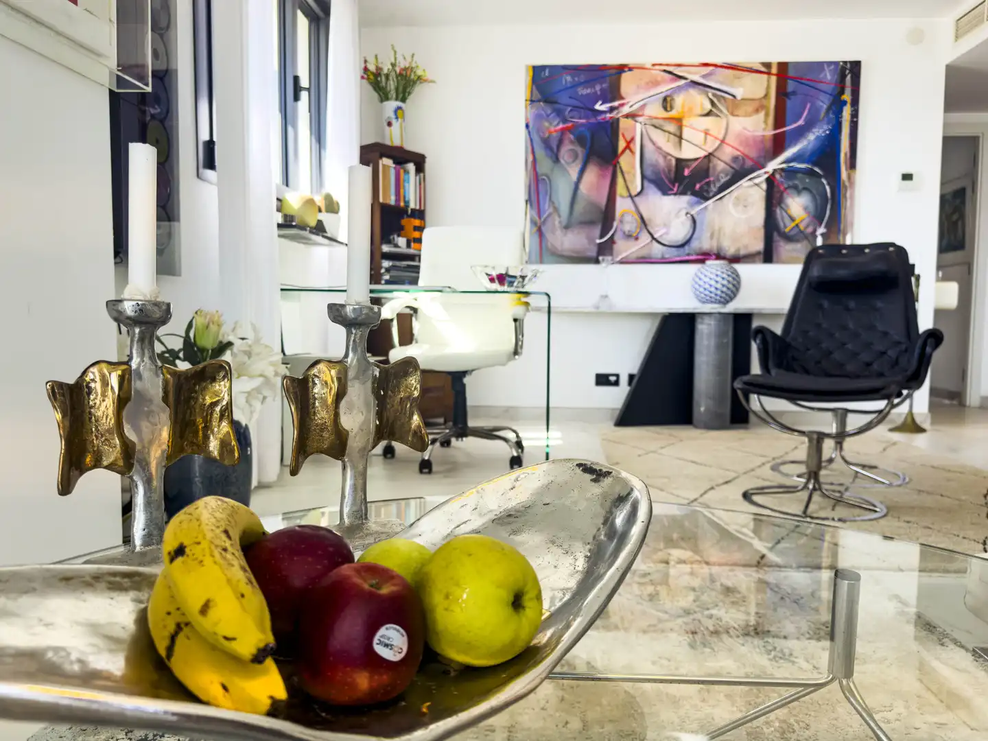 Sala de estar de Ático en venta en Estepona con Calefacción, Terraza y Trastero