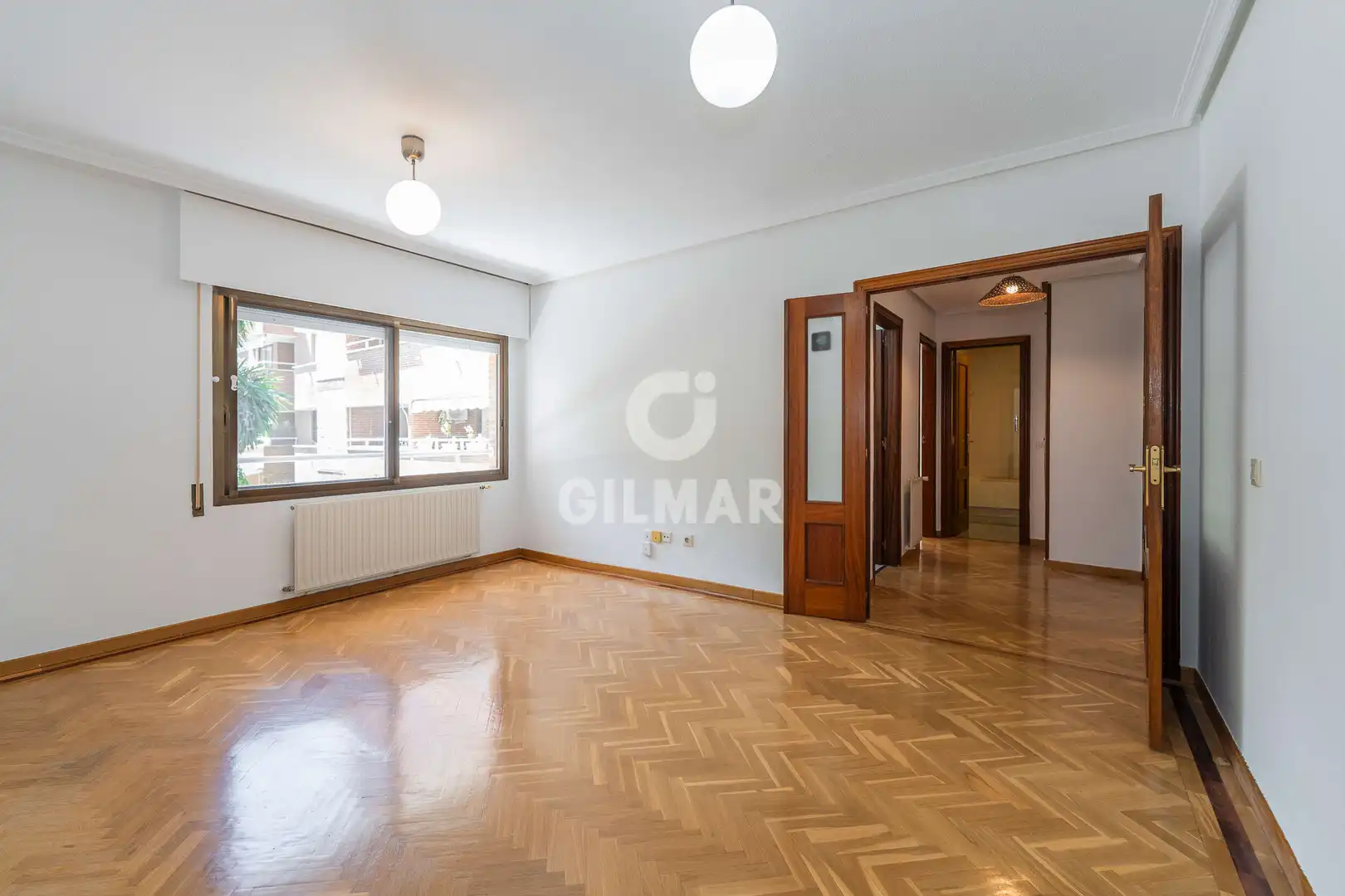 Schlafzimmer von Wohnung zum Verkauf in Pozuelo de Alarcón mit Heizung, Privatgarten und Abstellraum