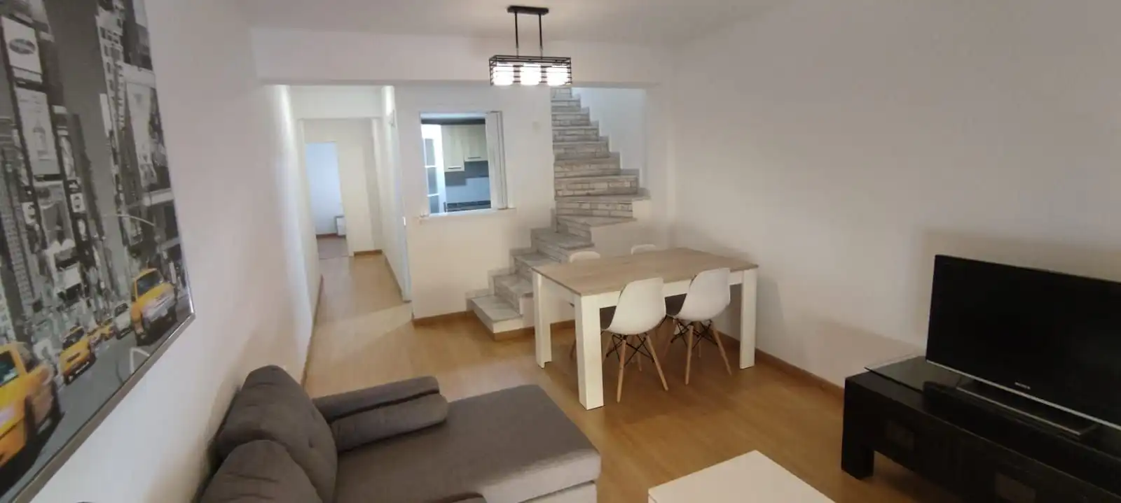 Sala de estar de Ático de alquiler en Algeciras con Amueblado