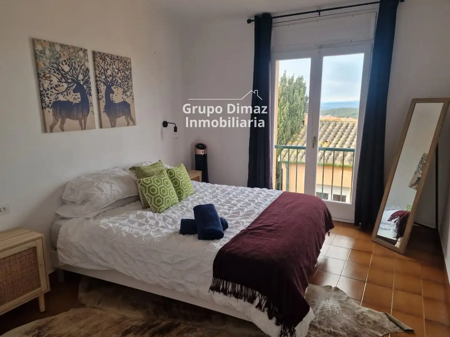 Bedroom of Flat for sale in Begur  with Terrace and Storage room
