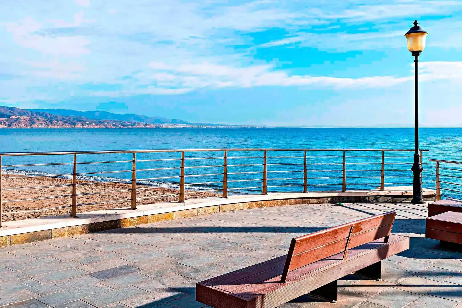 Terrace of Flat for sale in Roquetas de Mar  with Air Conditioner, Terrace and Furnished