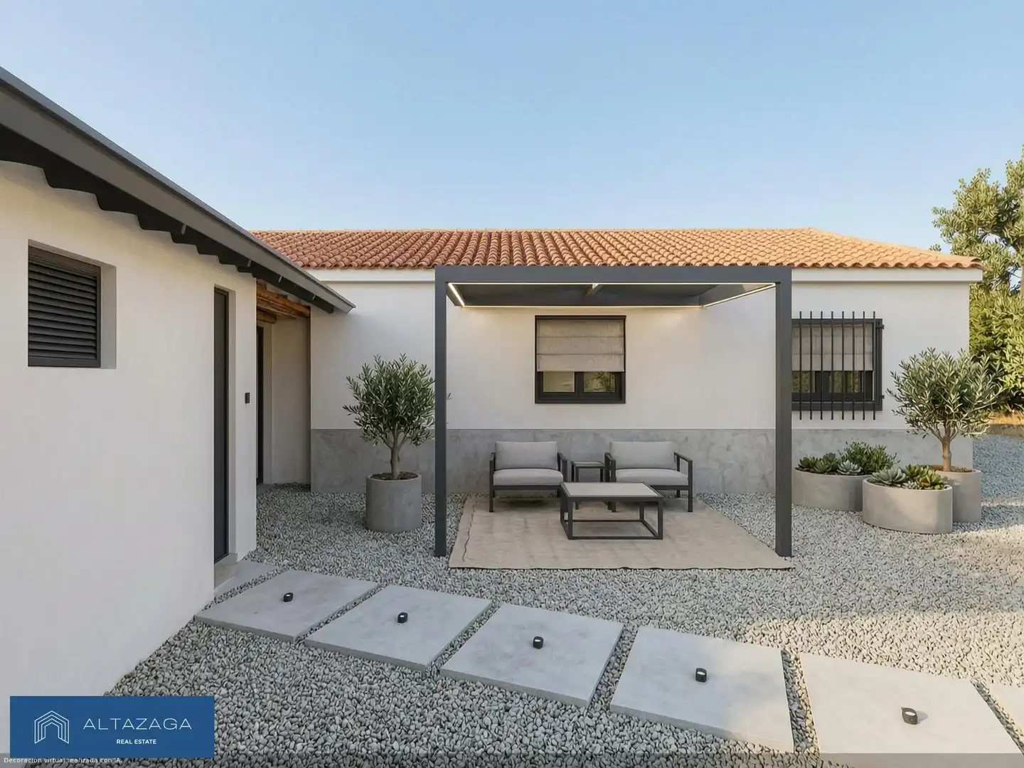 Terrasse von Haus oder Chalet zum Verkauf in Talamanca de Jarama mit Heizung und Privatgarten