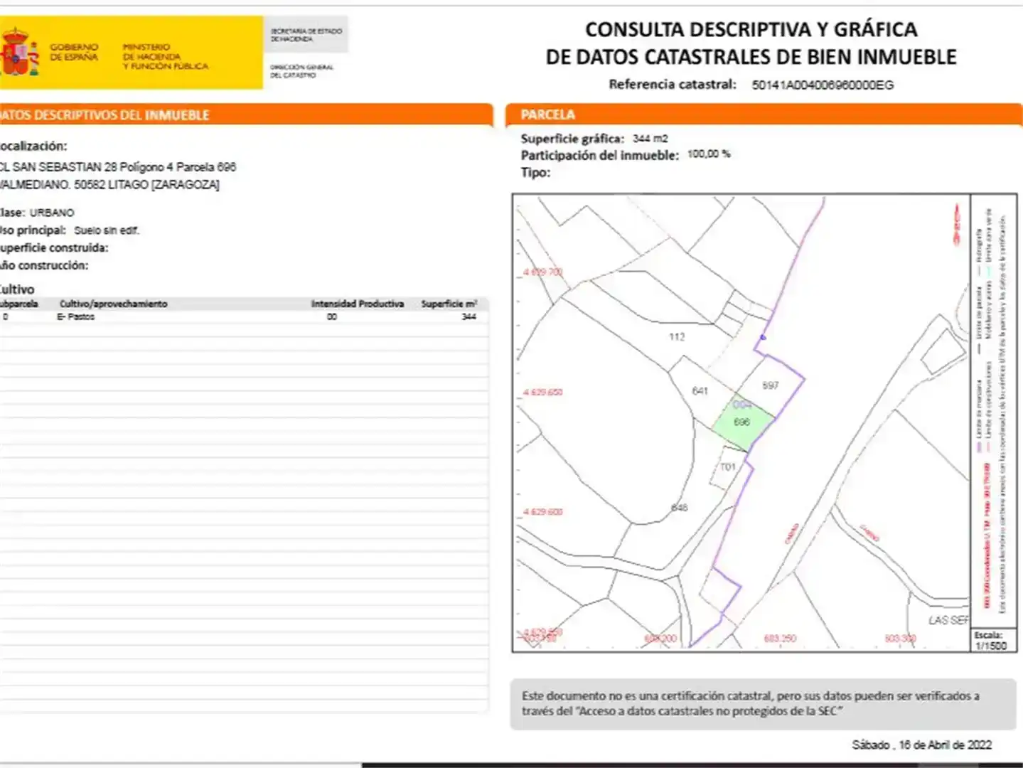 Residencial en venta en Litago