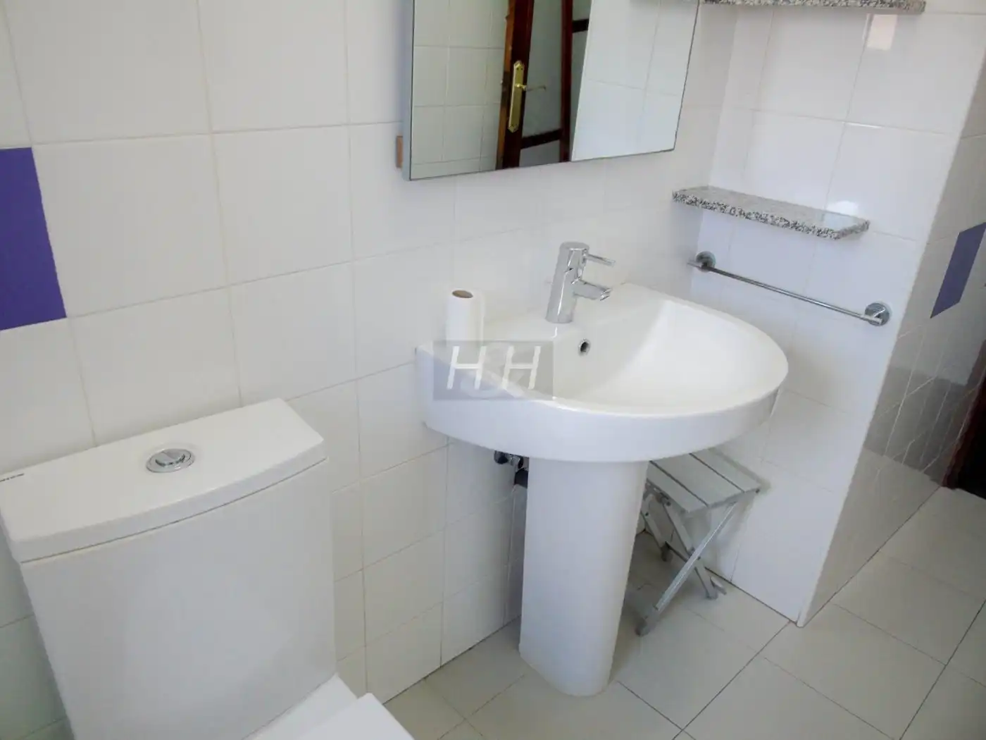 Baño de Piso de alquiler en Burjassot con Calefacción, Amueblado y Balcón