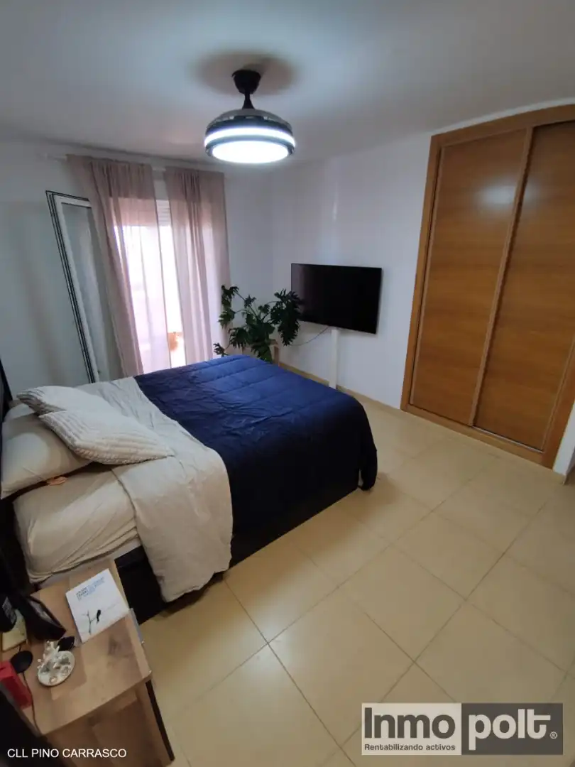 Bedroom of Flat for sale in Torre-Pacheco  with Air Conditioner, Terrace and Furnished