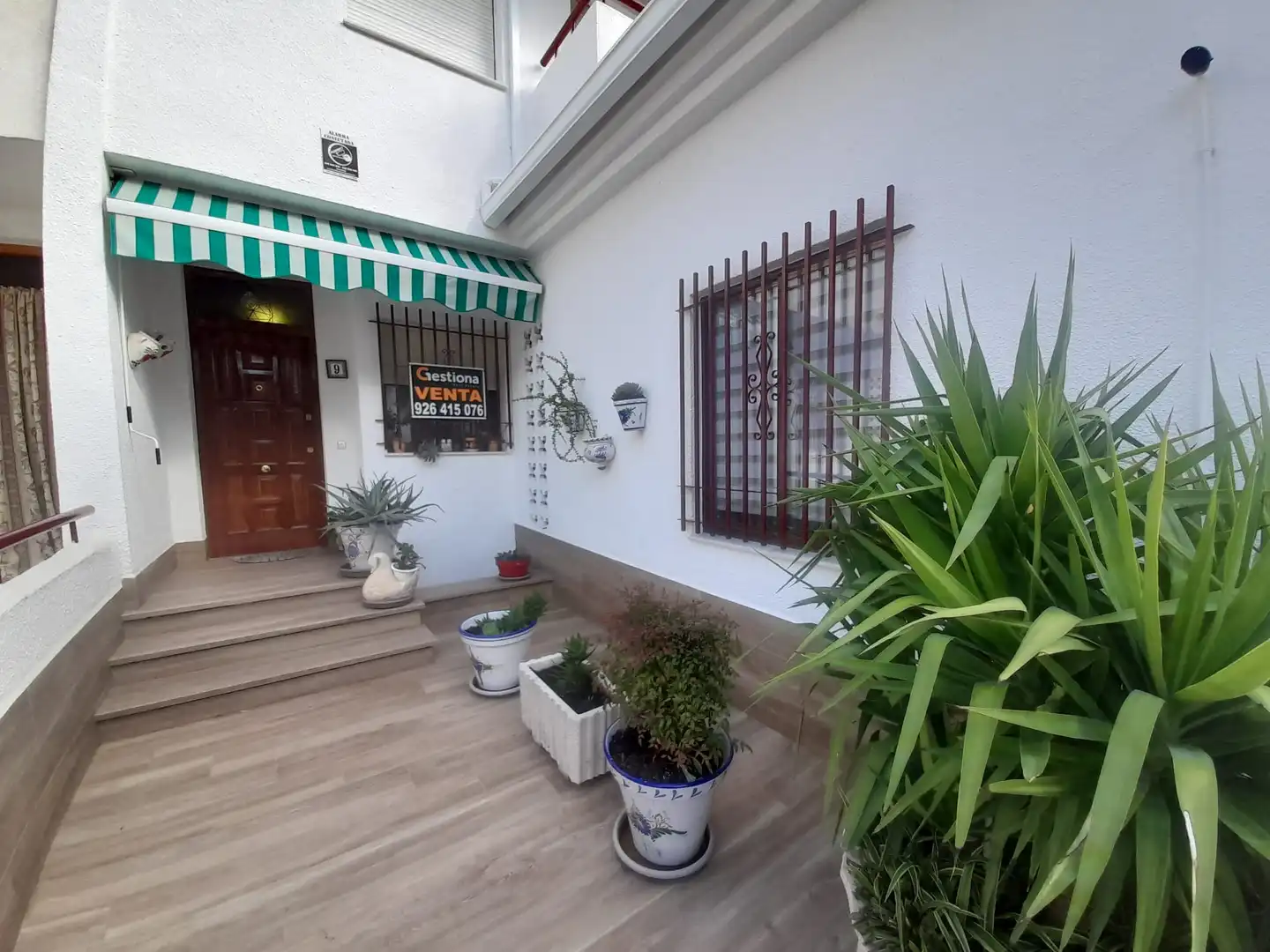 Exterior view of Detached homes for sale in Almodóvar del Campo  with Air Conditioner, Heating and Terrace