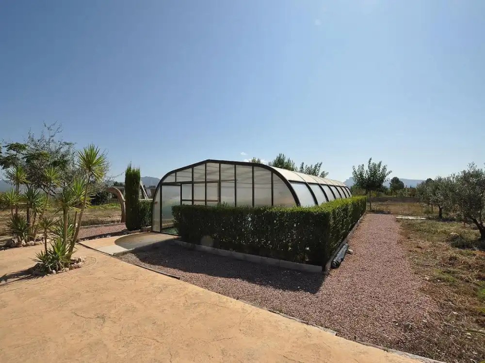 Garten von Haus oder Chalet zum Verkauf in Sax mit Möbliert