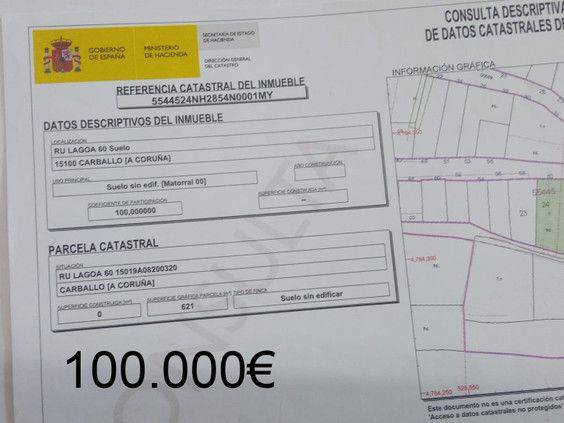 Terreno residencial en Venta en Carballo