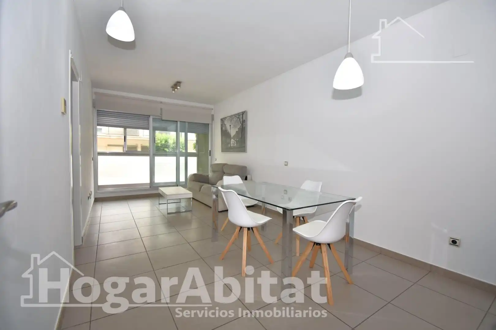 Sala d'estar de Pis en venda en Massamagrell amb Aire condicionat, Calefacció i Terrassa