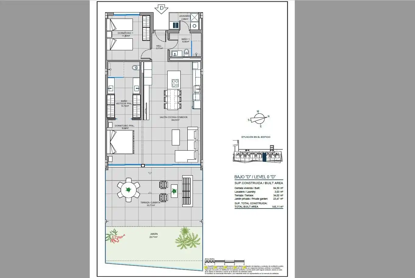 Apartment with pool for sale in Las Gaviotas  - Carvajal, imagen 19