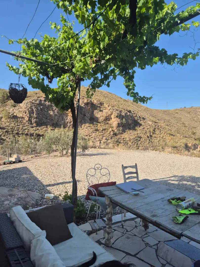 Jardí de Finca rústica en venda en Líjar amb Jardí privat, Terrassa i Moblat