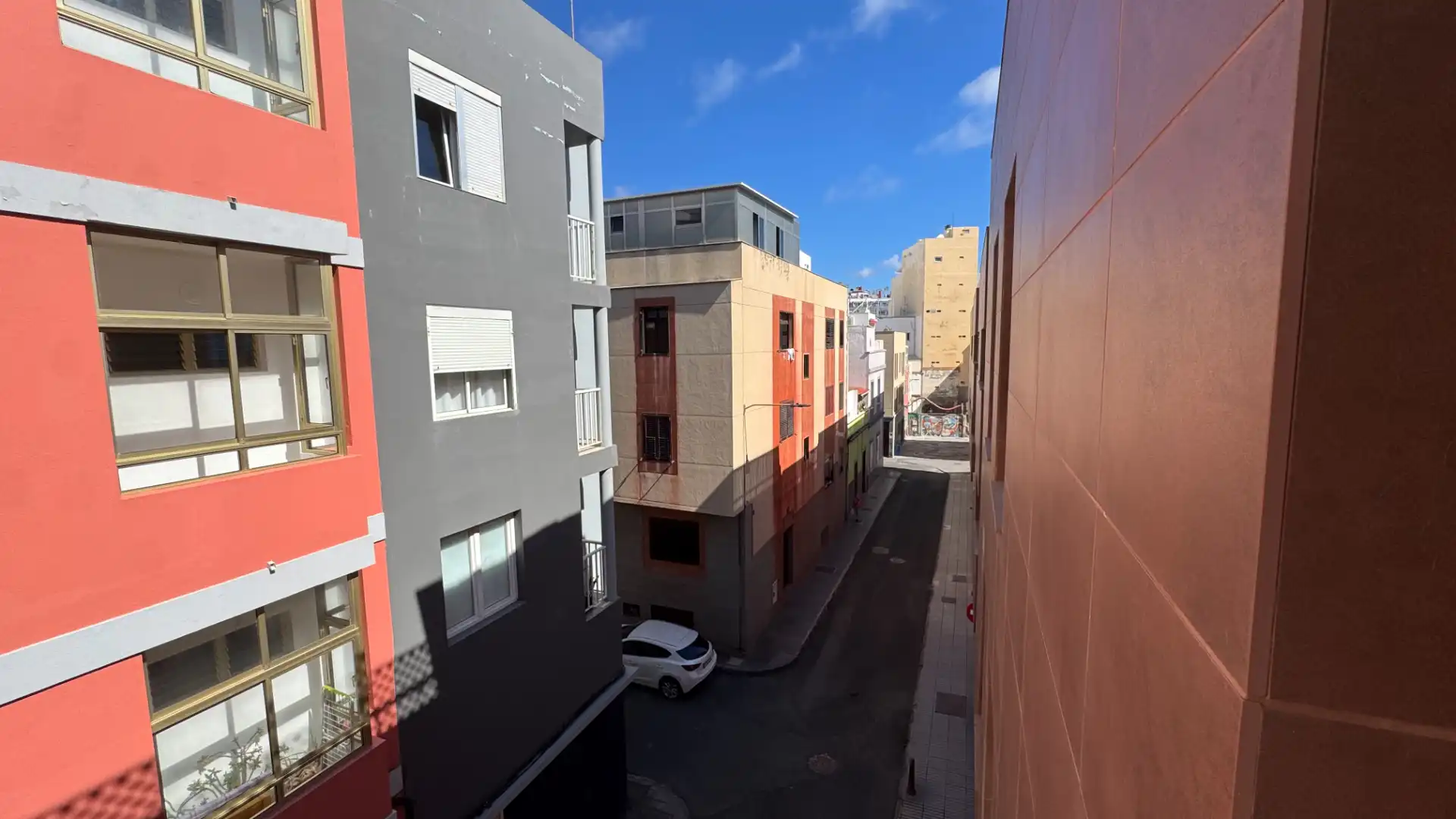 Vista exterior de Piso en venta en Las Palmas de Gran Canaria con Terraza