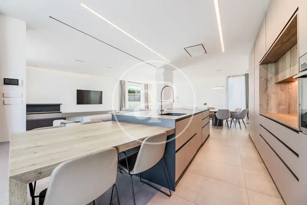 Cocina de Casa o chalet en venta en Náquera con Aire acondicionado, Calefacción y Terraza