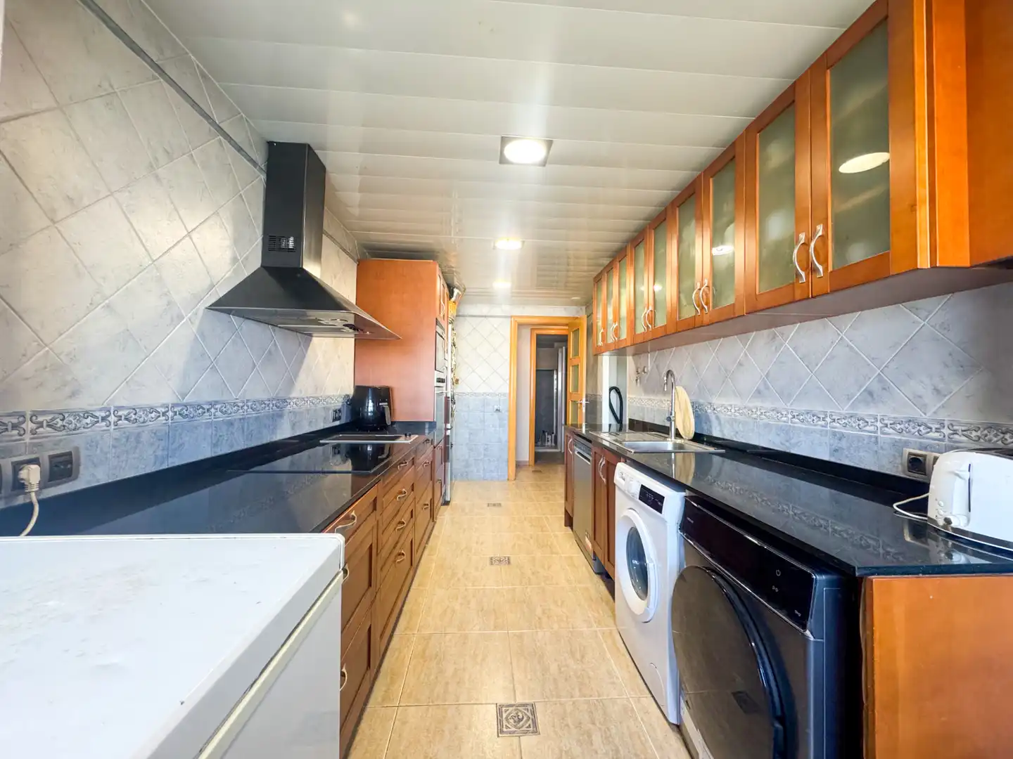 Kitchen of Flat for sale in Sentmenat  with Air Conditioner, Heating and Oven
