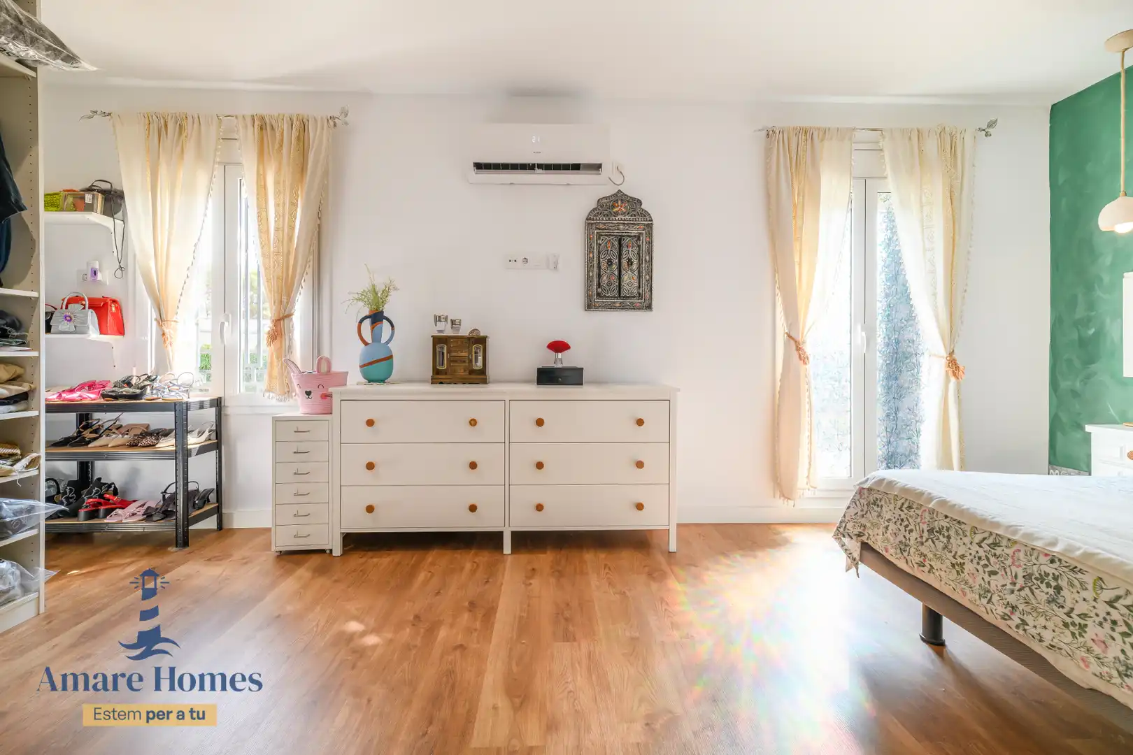 Bedroom of Detached homes for sale in Gavà  with Air Conditioner, Parquet flooring and Terrace
