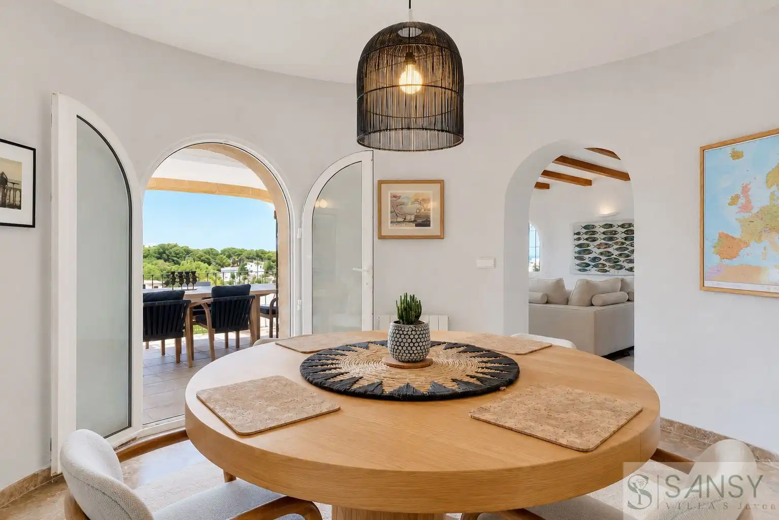 Dining room of Houses for sale in Jávea / Xàbia  with Heating, Terrace and Storage room