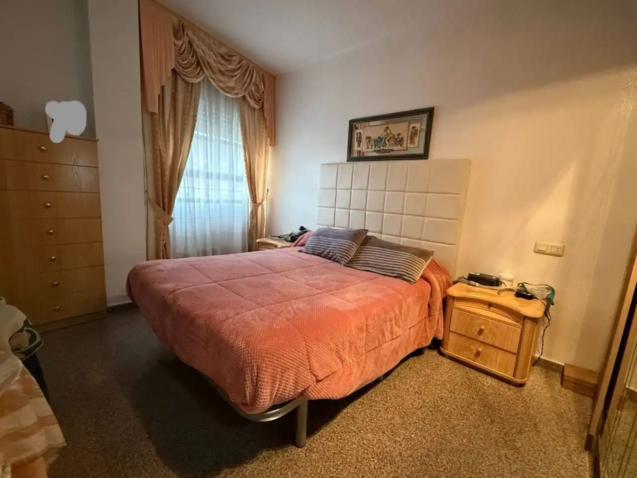 Bedroom of Flat for sale in Archena  with Air Conditioner and Balcony