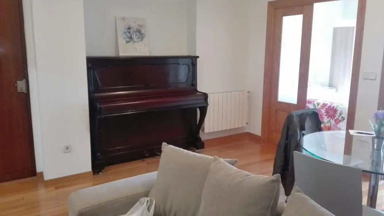 Sala de estar de Piso de alquiler en Santander con Calefacción, Terraza y Amueblado