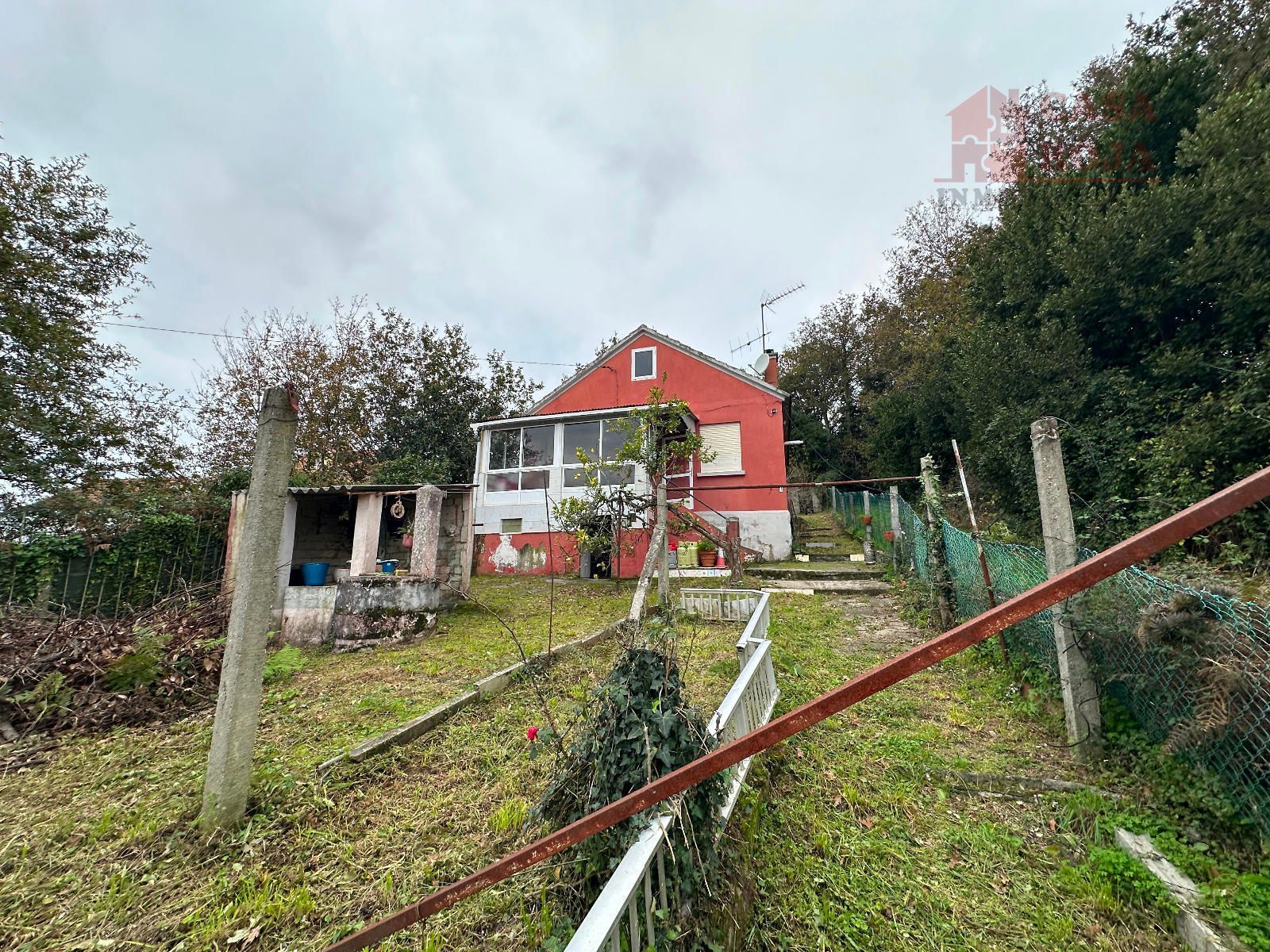 Exterior view of House or chalet for sale in Cangas   with Storage room and Furnished